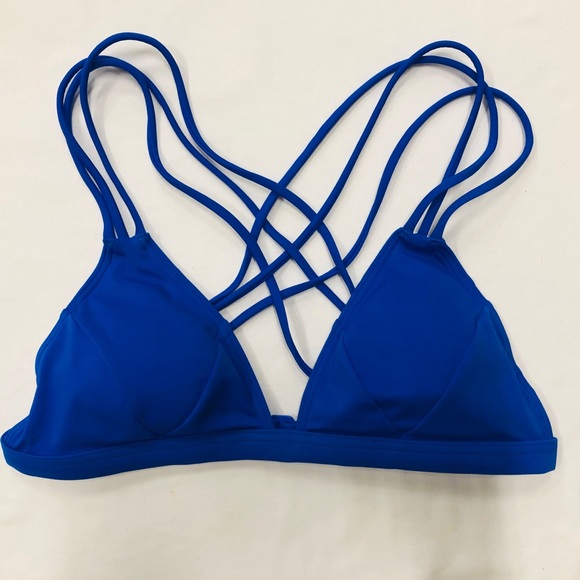 strappy back swimsuit top